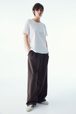 H&M - Women Brown Wide Trousers