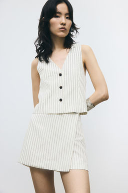 H&M - Women White Wrap Skort