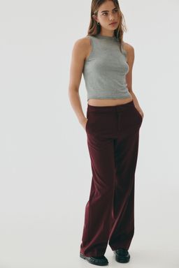 H&M - Women Red Tailo Trousers