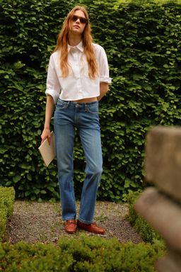 H&M - Women Blue Slim Regular Jeans