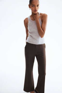 H&M - Women Brown Bootcut Trousers