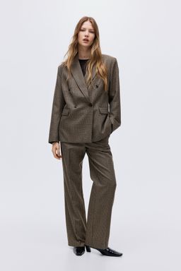 H&M - Women Brown Tailo Trousers