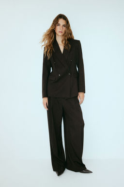 H&M - Women Brown Tailo Trousers