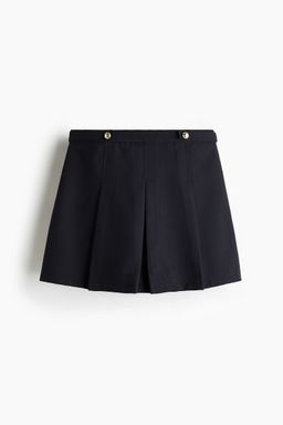 H&M - Women Blue Pleated Skort