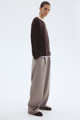 H&M - Women Grey Wide Trousers