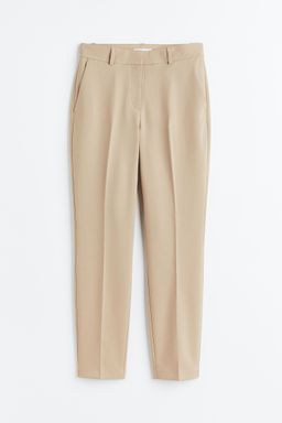 H&M - Women Beige Cigarette Trousers
