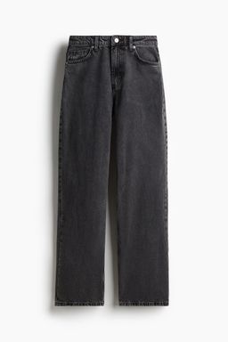H&M - Women Black Wide High Jeans