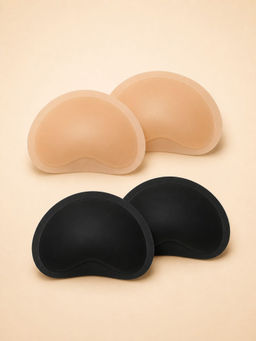 Secrets By ZeroKaata - Women's Assorted Breast Enhancer Insert Bra Pads (Pack Of 2)