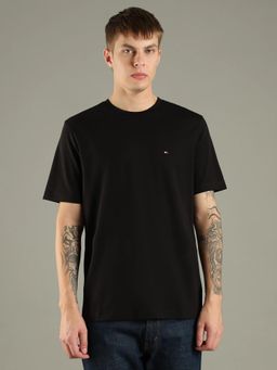 Tommy Hilfiger - Solid Regular Fit Cotton T-Shirt