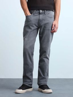 Flying Machine - Men's Freddie Straight Fit Whiskered Jeans