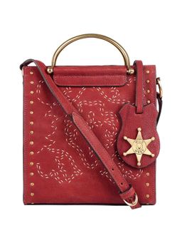 Hidesign - Wild Rose 02 Red Leather Women's Sling Bag