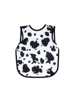Bapron Baby - Cowhide Bapron Toddler Bibs White