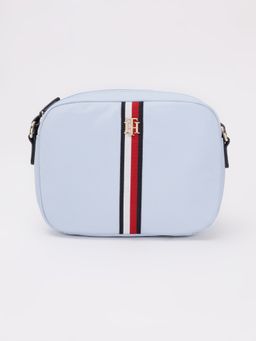 Tommy Hilfiger - Solid Blue Nylon Sling Bag