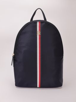 Tommy Hilfiger - Solid Blue Nylon Backpack