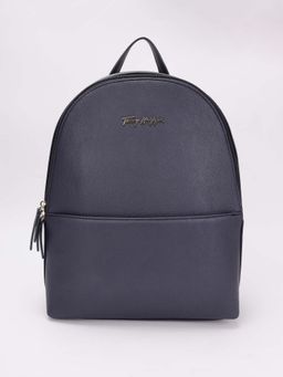 Tommy Hilfiger - Solid Blue Pu Backpack