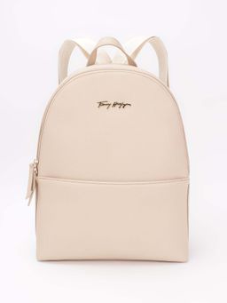 Tommy Hilfiger - Solid Beige Pu Backpack