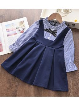 Little Surprise Box - Blue Pinoform Style Smart Casual for Girls