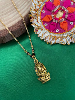 Digital Dress Room - Ganesha Pendant Mangalsutra