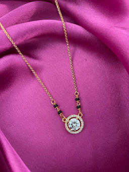 Digital Dress Room - Ad Pendant Round Designs Mangalsutra