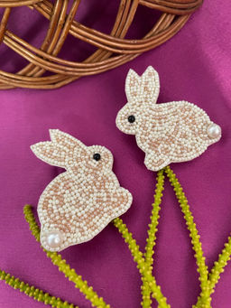 Digital Dress Room - Beaded Earrings Rabbit Design