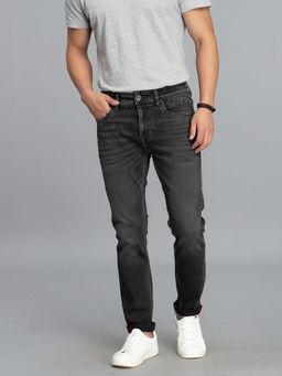 ROOKIES - Charcoal 5 Pocket Low-Rise Ankle Length Jeans