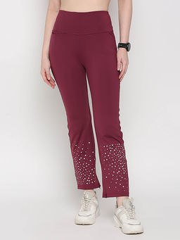 Tuna London - Women Wine Leggings