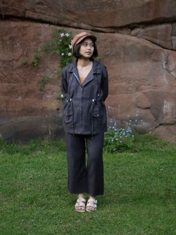 The Terra Tribe - Infinity Flare Charcoal Pants