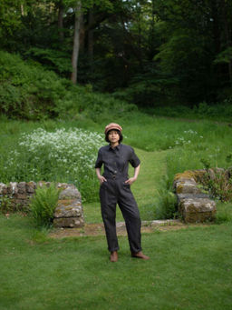 The Terra Tribe - Solid/Plain Grey Jumpsuit (Set of 2)