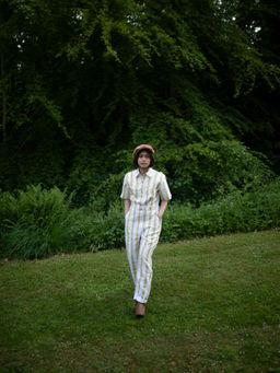 The Terra Tribe - Yellow Grey Jumpsuit (Set of 2)