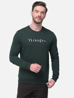 WOODS - Green Sweatshirt