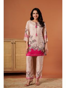 Gahan - Floral Pink Co-Ord Set