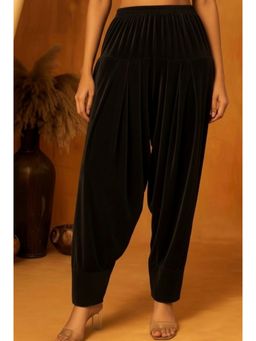 SHADES OF FAASHION - Black Velvet Salwar