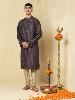 Fabindia - Viscose Tussar Kosi Long Kurta