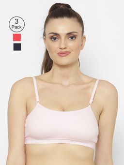Floret - Wirefree Non-padded Sporty Bra - Multi-Color