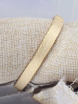 Yellow Chimes - Women Gold-Plated Glitter Hand Cuff Kada Bracelet