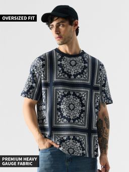 The Souled Store - Original Fusion Bandana Men Oversized T-Shirts