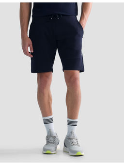 U.S. POLO ASSN. - Men Navy Blue Mid Rise Solid Active Shorts