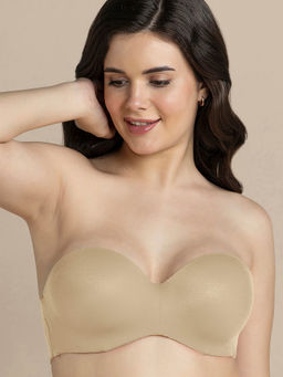 Van Heusen Woman Lingerie and Athleisure - Van Heusen Women Padded & Wired Multiway Strapless Bra - Tan