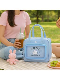 NFI Essentials - Unisex Insulated Blue Lunch Bag