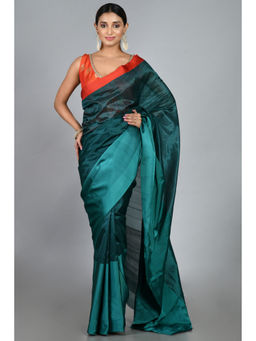 SARI KI ALMARI - Green The Met Saree