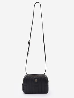 Tommy Hilfiger - Quilted Black Pu Sling Bag