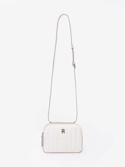Tommy Hilfiger - Quilted Off-White Pu Sling Bag