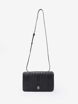 Tommy Hilfiger - Quilted Black Pu Sling Bag