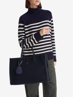Tommy Hilfiger - Solid Blue Navy Pu Tote bag