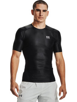 Under Armour - UA Heatgear IsoChill Comp Black Half Sleeves T-Shirt