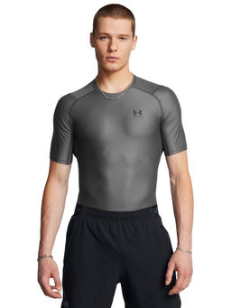 Under Armour - UA Heatgear IsoChill Comp Grey Half Sleeves T-Shirt