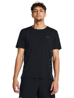 Under Armour - UA LAUNCH ELITE Graphic Black Half Sleeves T-Shirt