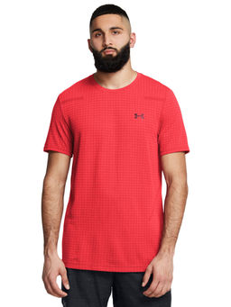 Under Armour - UA Vanish Seamless Grid Coral Half Sleeves T-Shirt