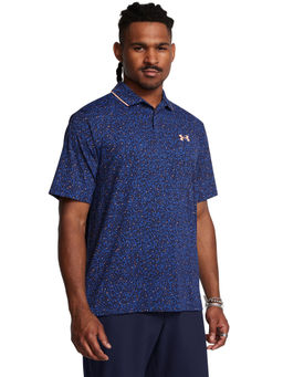 Under Armour - UA Iso-Chill Verge Blue Half Sleeves Polo T-Shirt
