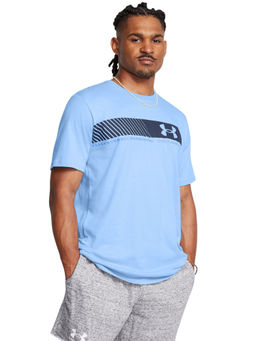 Under Armour - UA LC GraphicBlue Half Sleeves T-Shirt